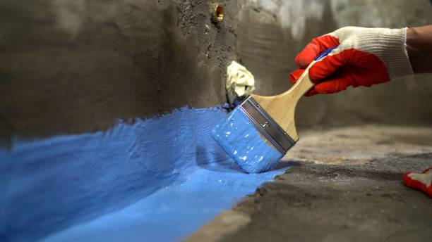 Commercial Wet Basement Repair project at a Vaughnsville, OH business property by SJ Waterproofing Pros